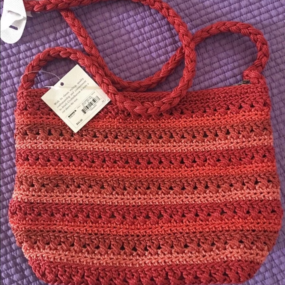 Crochet Crossbody Bag